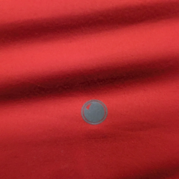 yogaliciuos Lux High-Waisted Coral Leggings Size Small - Picture 6 of 7